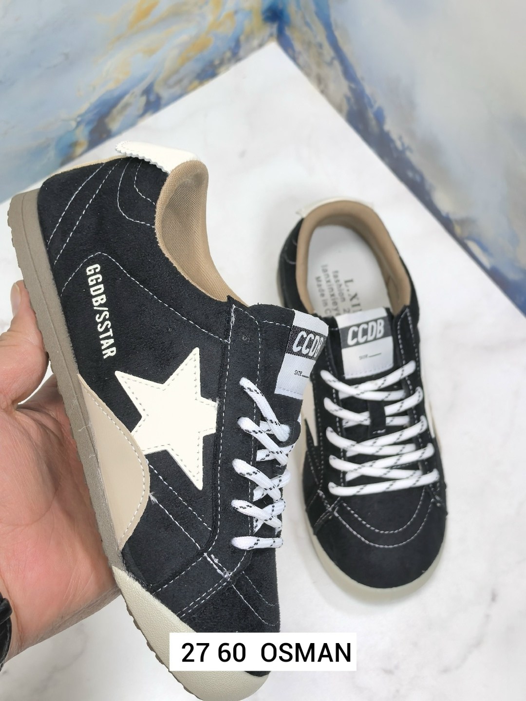 мужские замшевые низкие кроссовки с вышитыми звездами superstar golden goose коричневый,коричневые кроссовки ball star golden goose anthracite silver,,golden goose кеды ball star коричневый,кросс