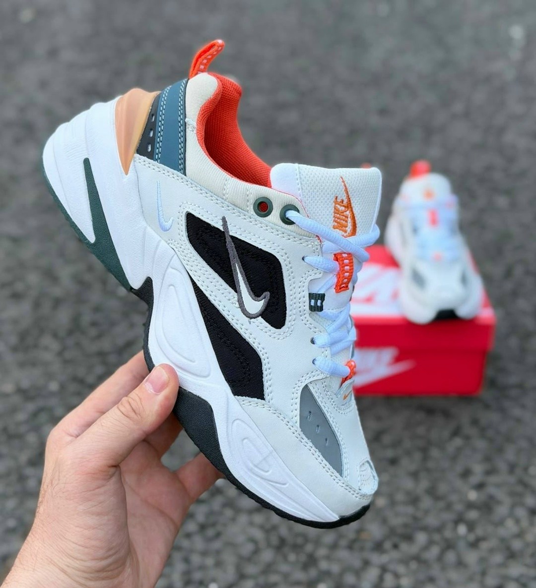 кроссовки nike m 2 k tekno,nike m 2 k tekno,nike tekno,nike m2k tekno light bone turf orange,кроссовки nike