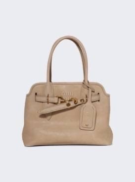 сумка miu miu,сумка тоут женская,сумка тоут miu miu,сумка prada бежевая кожа,бежевая сумка