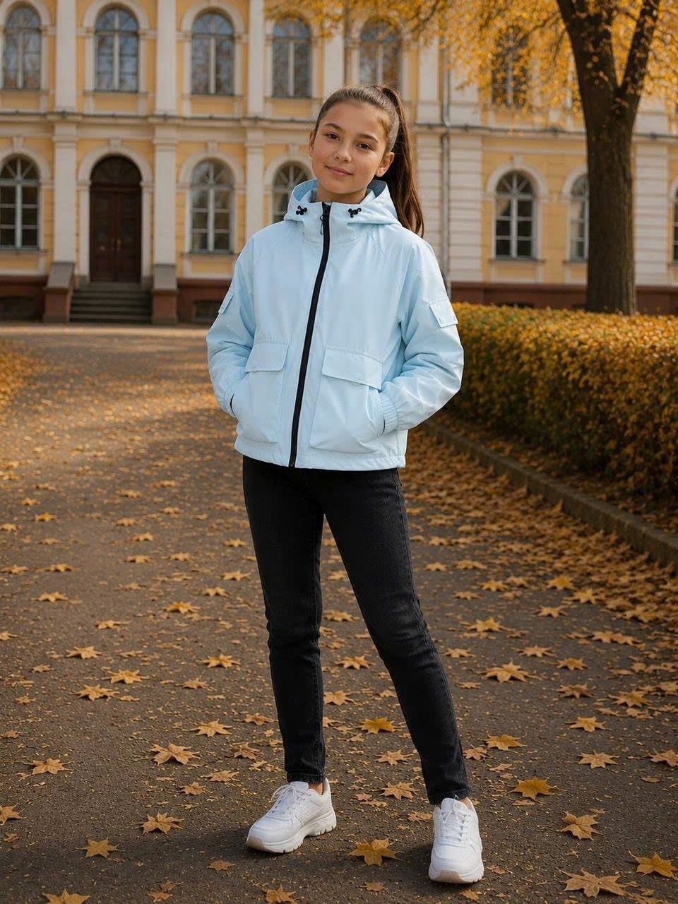 куртка для девочки демисезонная,куртка для девочки "эффи" ярко-розовый р.152-80,куртка для девочки "эффи" ярко-розовый р.146-76,куртка демисезонная,куртка для девочек