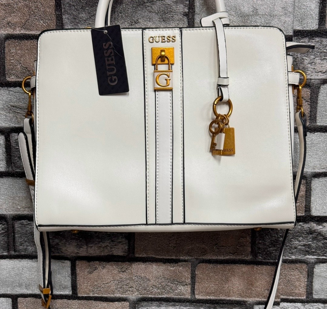 cумка guess,cумка женская guess,сумка guess белая,сумка guess сумка guess,сумка с ручками guess anadela hwbg9633760 белый