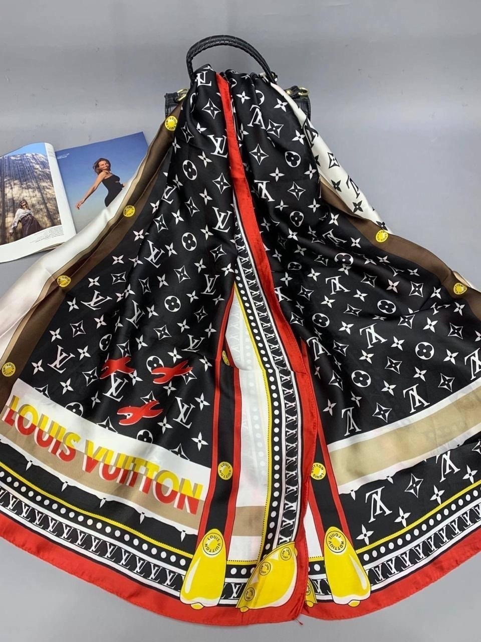 брендовый женский палантин louis vuitton,платок шелковый луи виттон,платок луи виттон шелк,платок louis vuitton,платок louis vuitton из кашемир-шёлк