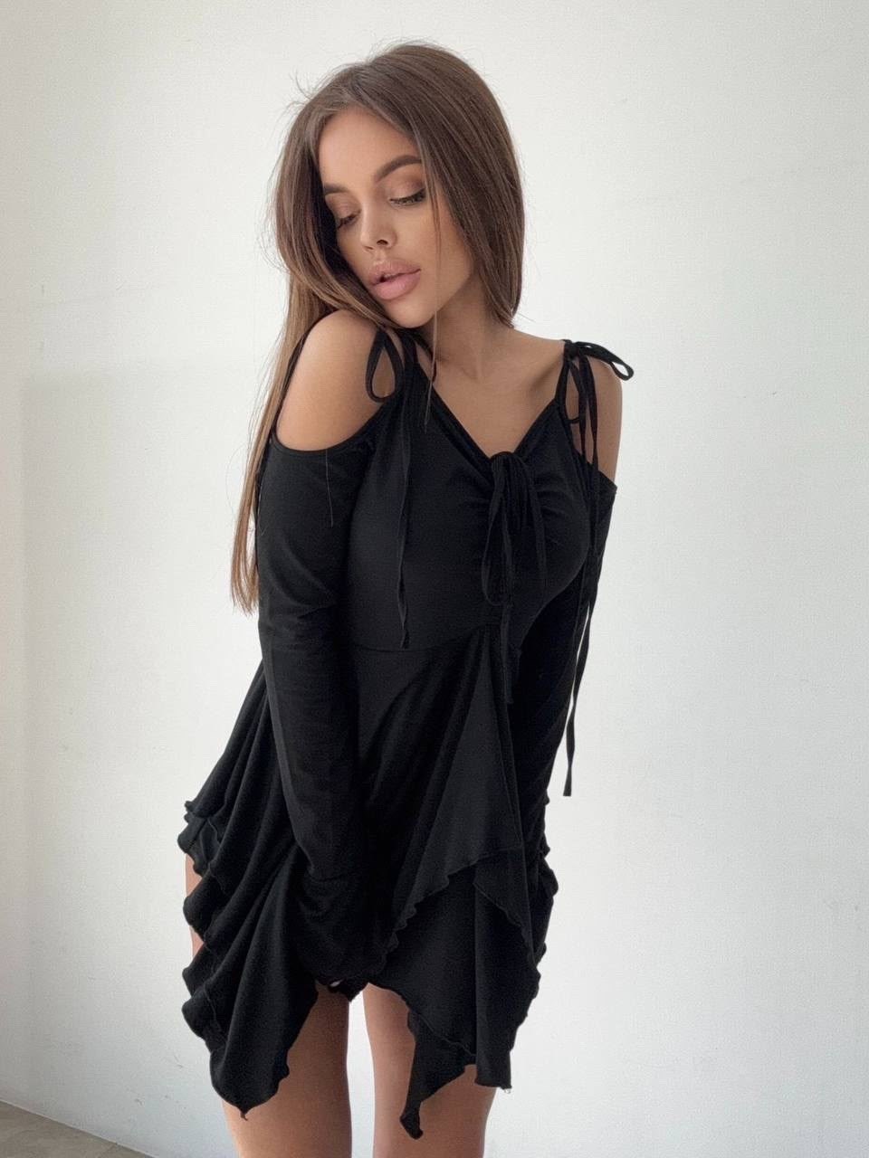 женское платье,платье,короткое платье,платья мини,платье черный