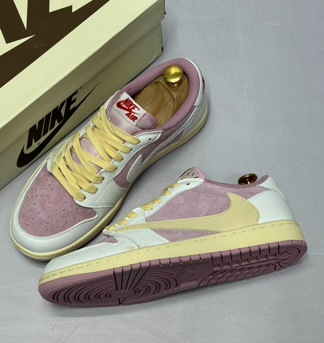 travis scott x air jordan 1 low sail shy pink,travis scott x air jordan 1 low og sail/shy pink,кроссовки air jordan 1 low x travis scott 'shy pink' unisex,nike air jordan 1 low x travis scott sail shy