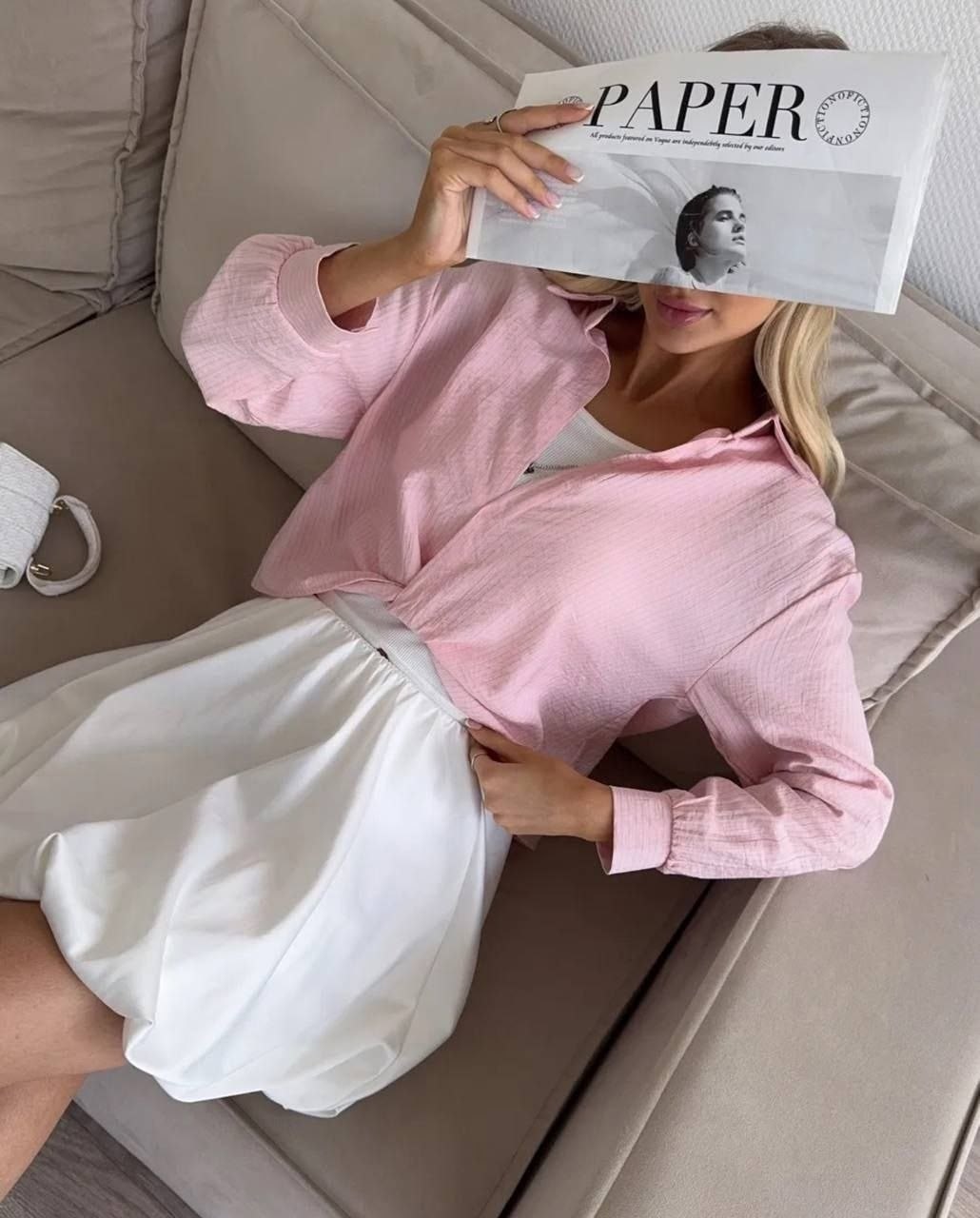 коричневая рубашка oversize с воротником мао gloria jeans,рубашка женская,блузка женская,рубашка женская вельветовая оверсайз,оверсайз рубашка
