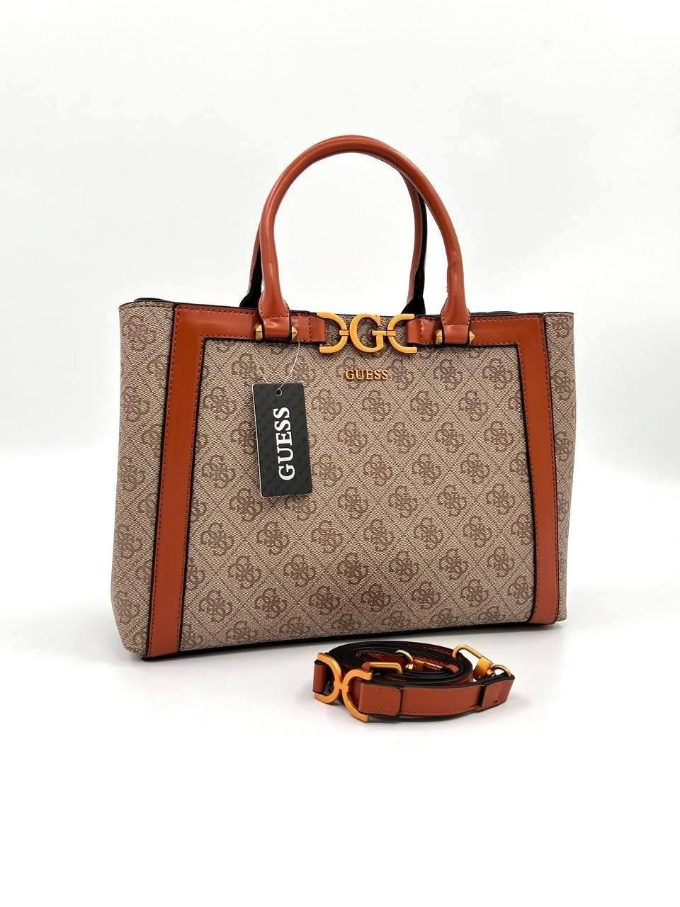 женская сумка guess,сумка guess,guess сумка тоут,сумка женская guess hwsb86 бежевая,женская сумка бренда guess