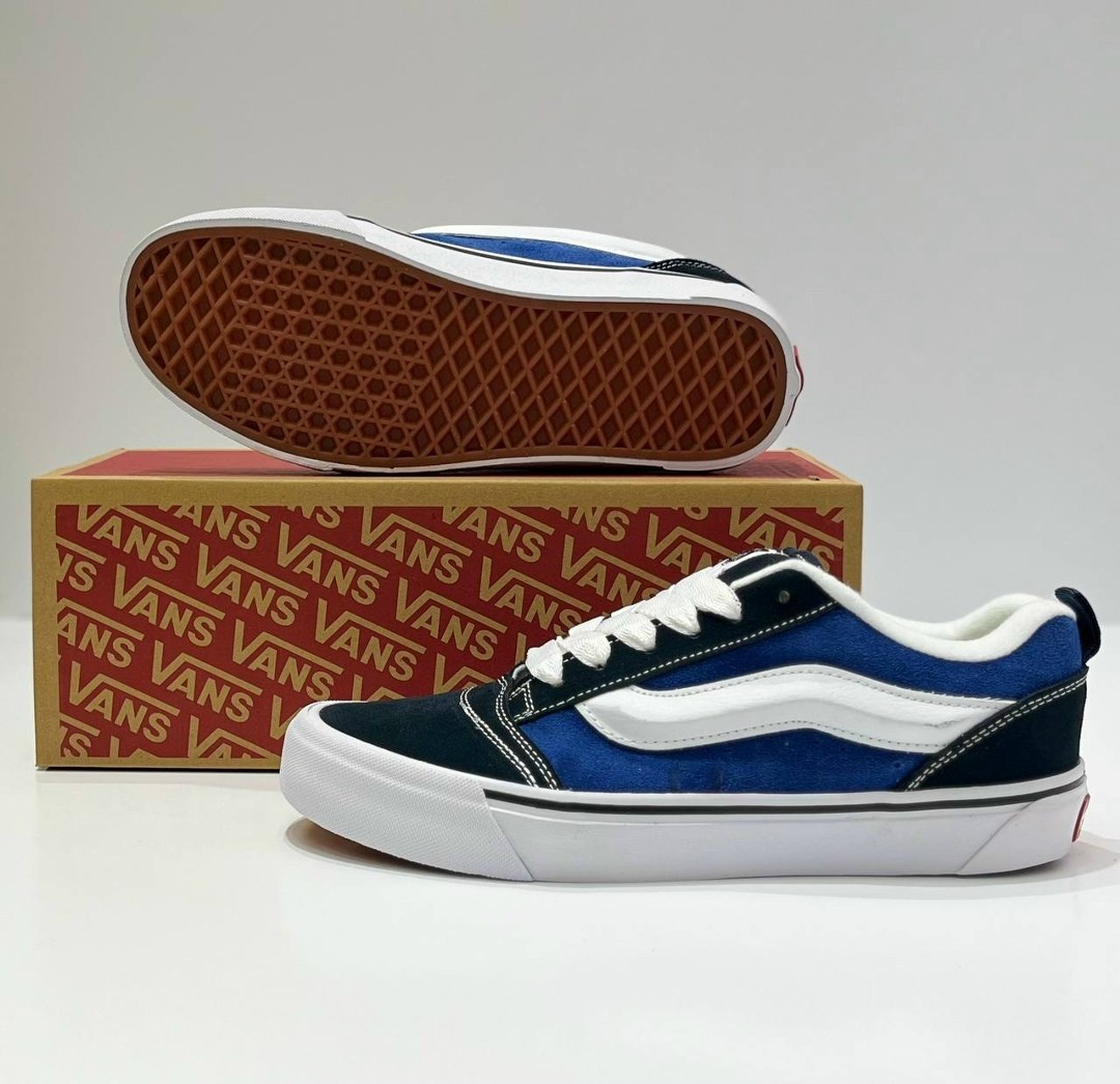 вансы синие,кроссовки,vans knu skool,vans old skool navy,кроссовки vans
