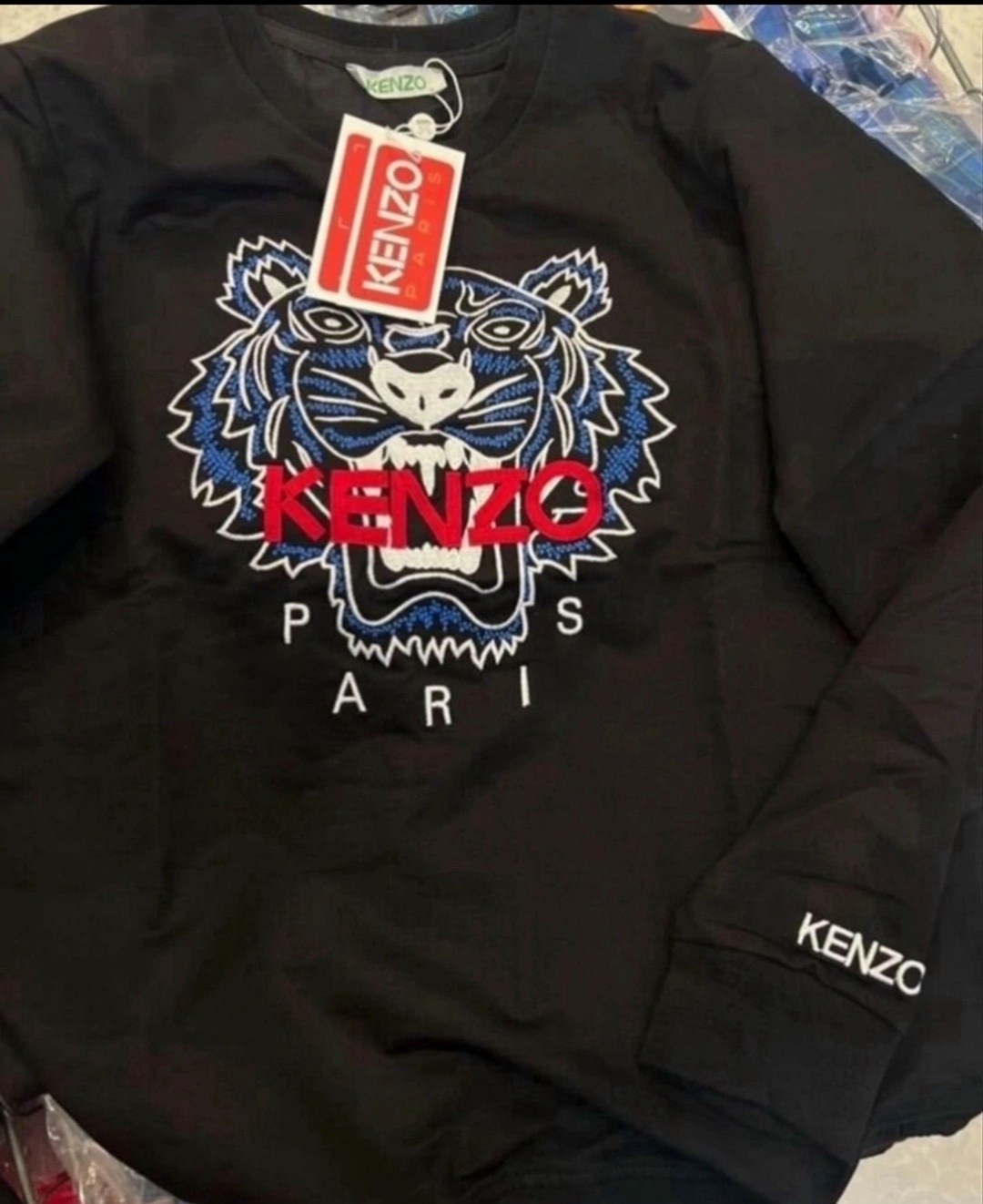 толстовка kenzo,kenzo свитшот,свитшот кензо с тигром,кофта кензо,свитшот кензо