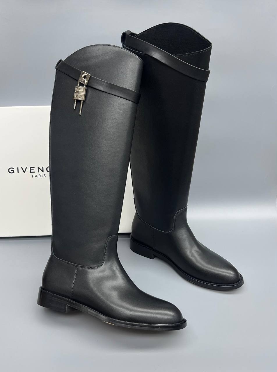сапоги givenchy,,сапоги женские,сапоги жокейские живанши,сапоги трубы