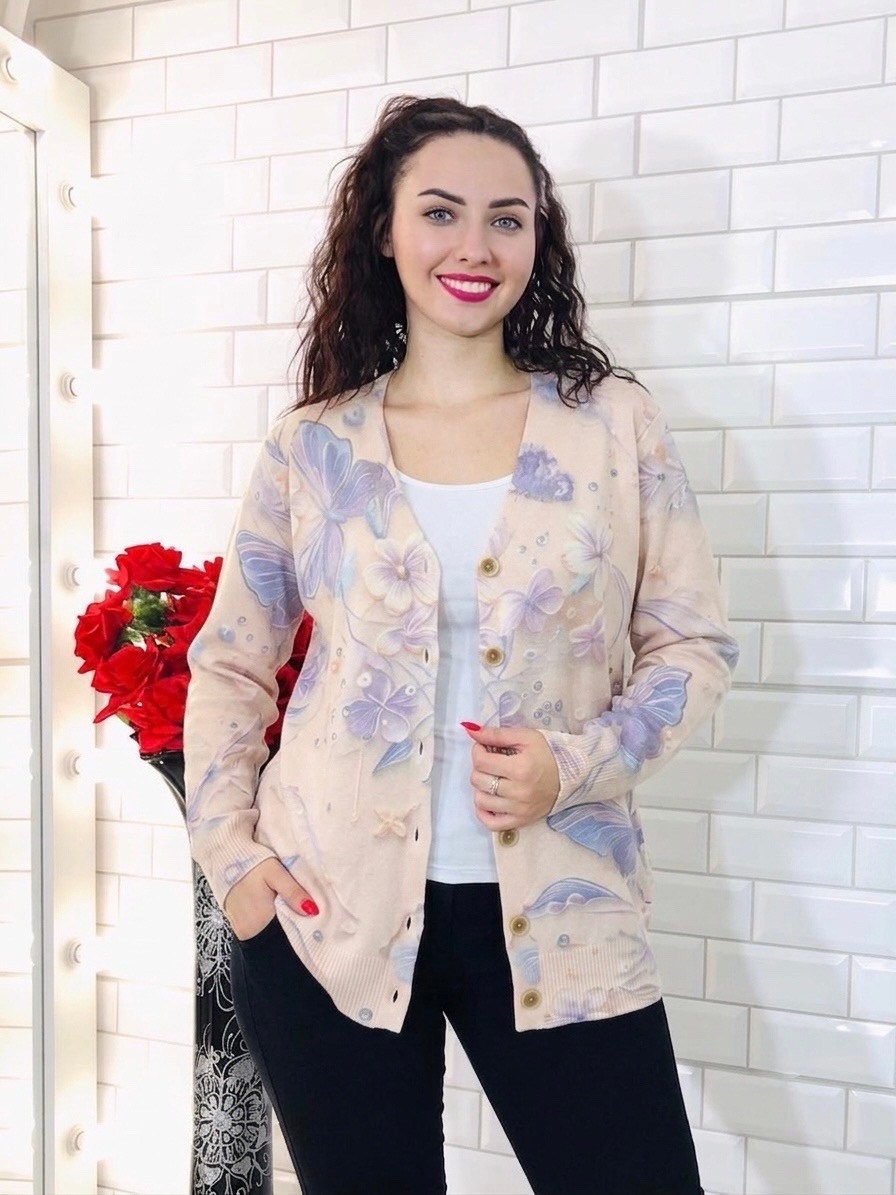 кофта кардиган,женская кофта,кардиган,кардиган с принтом,модные кардиганы