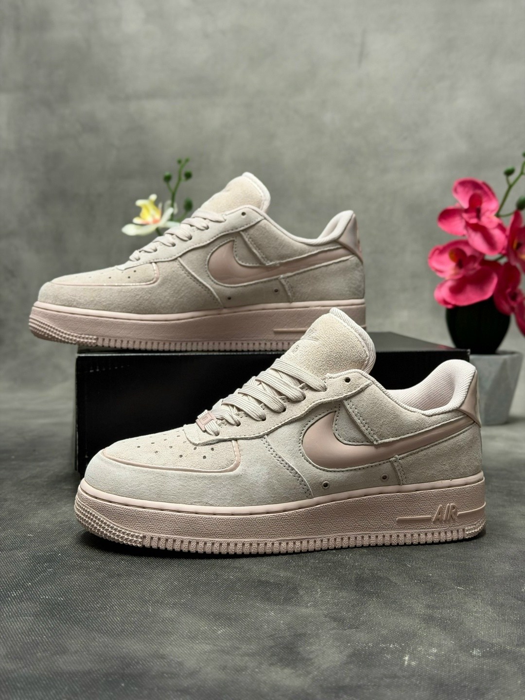бордовые кроссовки,,nike air force 1 '07,nike air force 1 low,кроссовки nike air force 1