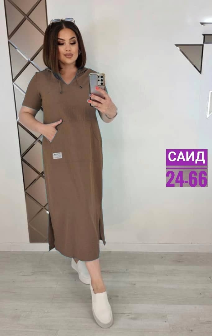 платье прямое свободное,платья женская,платье с капюшоном,платье туника,платье