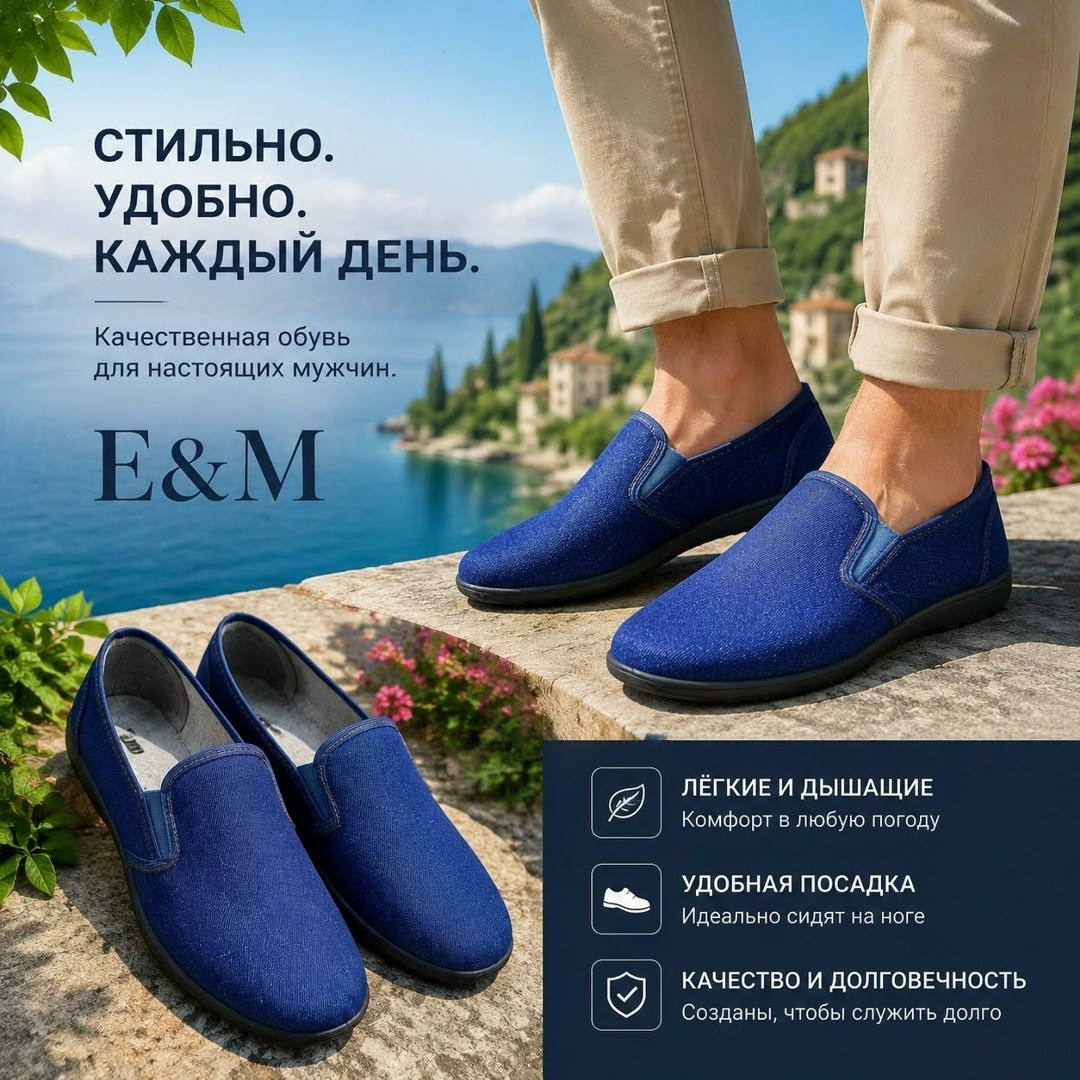 ,мужская ,удобная ,тапки мужские,слипоны мужские