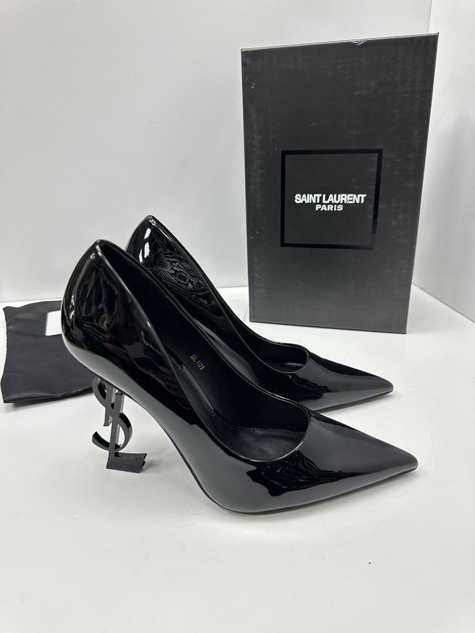 туфли yves saint laurent,,saint laurent туфли,туфли-лодочки opyum 110 из лакированной кожи saint laurent черный,туфли ив сен лоран