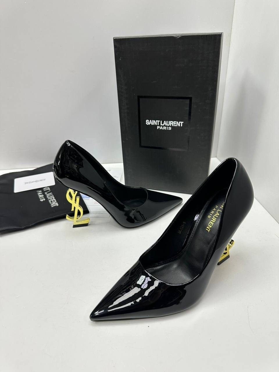 туфли yves saint laurent,,saint laurent туфли,туфли-лодочки opyum 110 из лакированной кожи saint laurent черный,туфли ив сен лоран