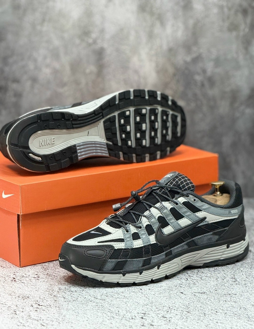 кроссовки мужские p-6000 с низким верхом черный серый nike,кроссовки nike p-6000,кроссовки nike p-6000 anthracite "smoke grey",кроссовки nike p-6000 premium anthracite smoke grey черный,кроссовки унис