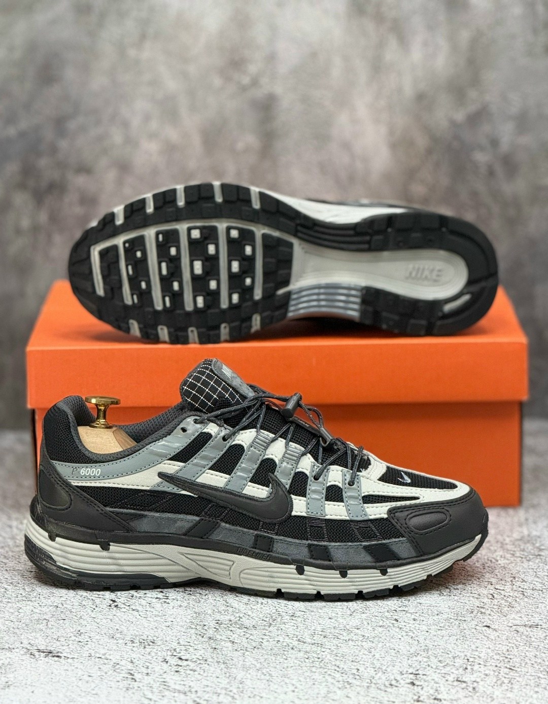 кроссовки мужские p-6000 с низким верхом черный серый nike,кроссовки nike p-6000,кроссовки nike p-6000 anthracite "smoke grey",кроссовки nike p-6000 premium anthracite smoke grey черный,кроссовки унис