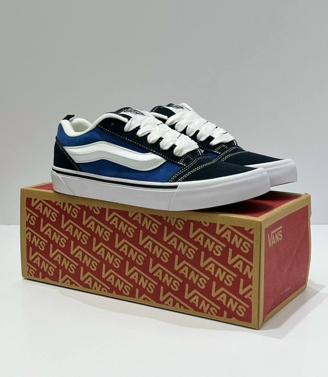 вансы синие,кроссовки,vans knu skool,vans old skool navy,кроссовки vans