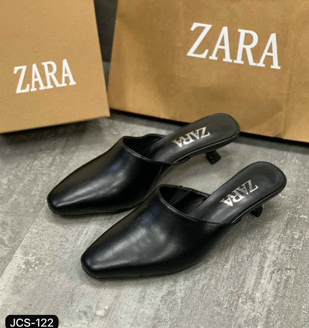 , женская,туфли мюли zara,обуви,мюли кожаные