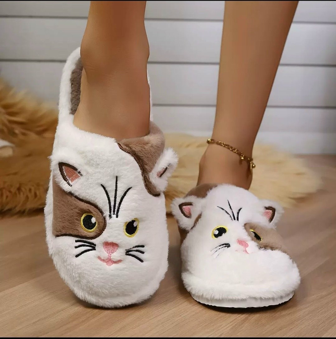 тапочки женские,cat slippers женские легкие пушистые домашние тапочки,милые тапочки,тапочки домашние женские,тапочки теплые