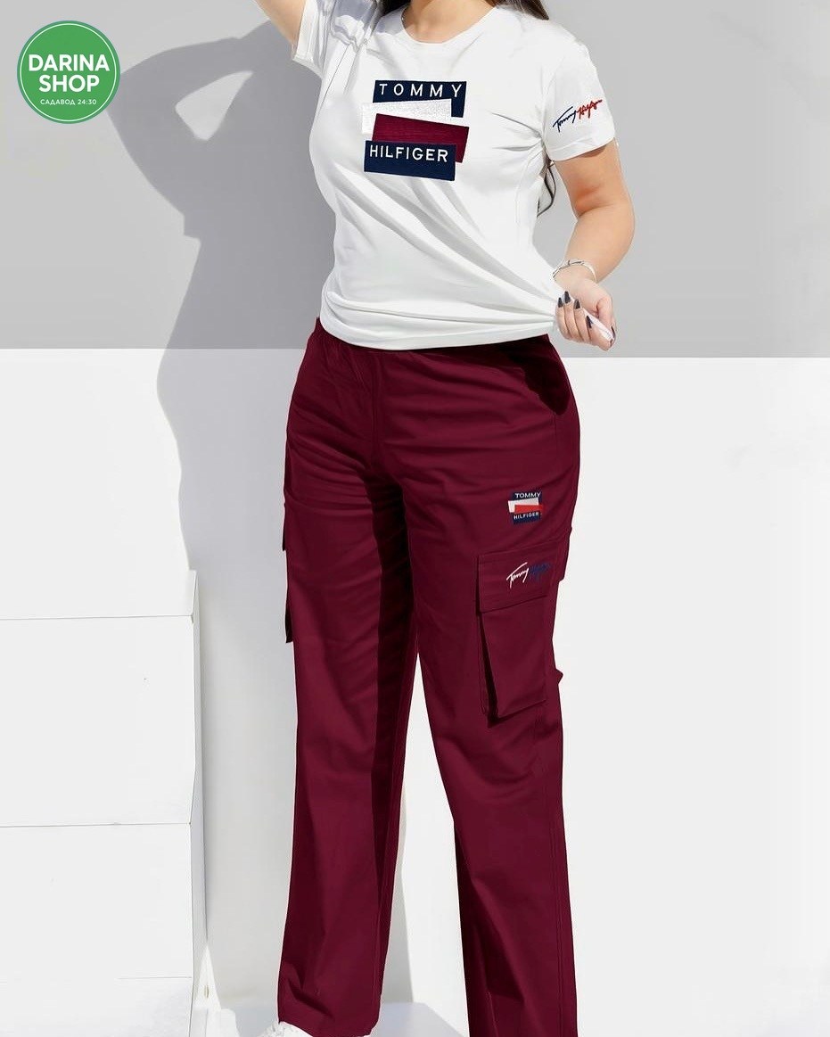футболка tommy hilfiger,спортивные брюки женские,брюки женские,футболка tommy hilfiger черный,женская футболка tommy hilfiger