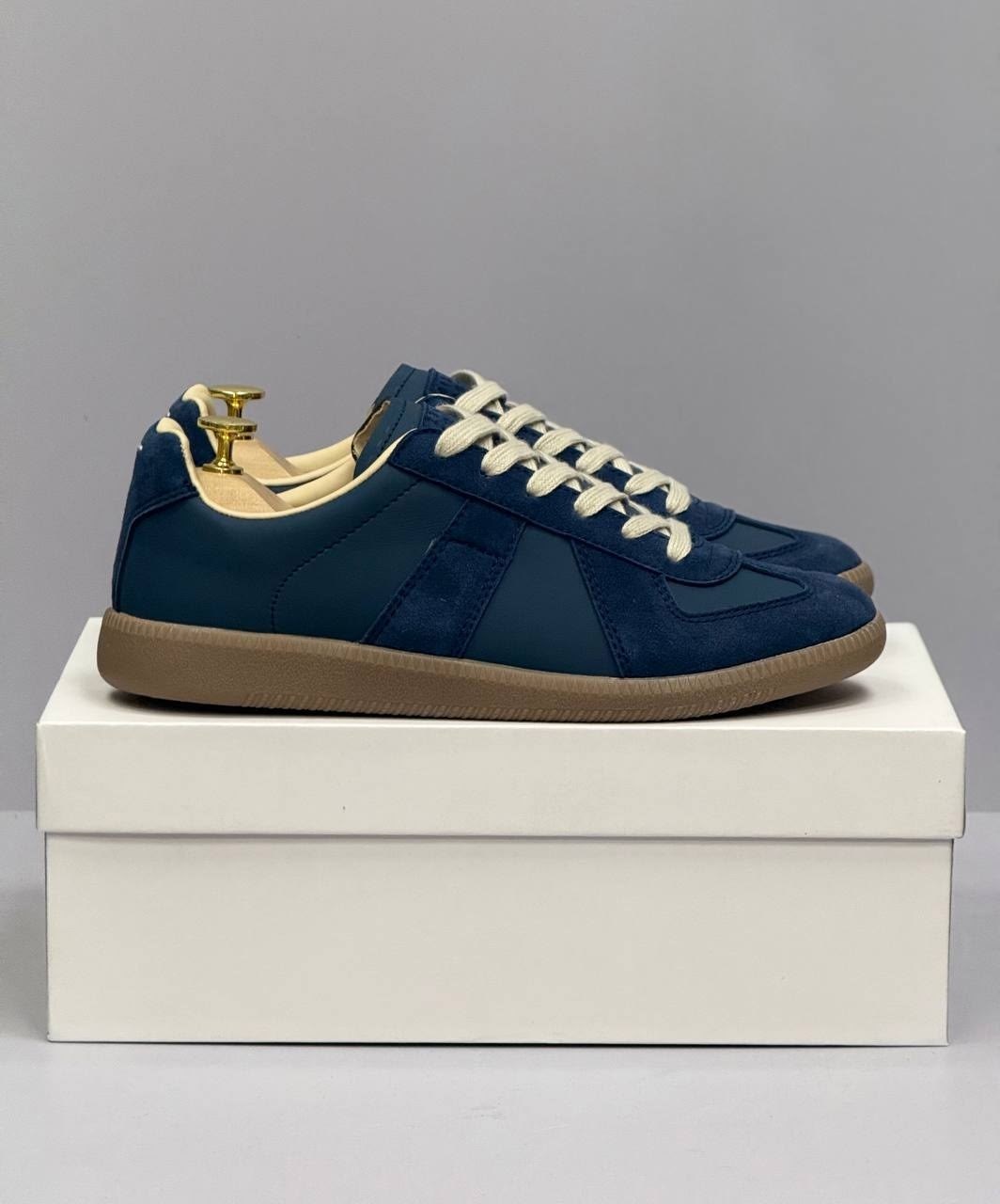 ,кроссовки maison margiela replica,maison margiela replica кеды,maison margiela replica sneakers,maison margiela replica blue