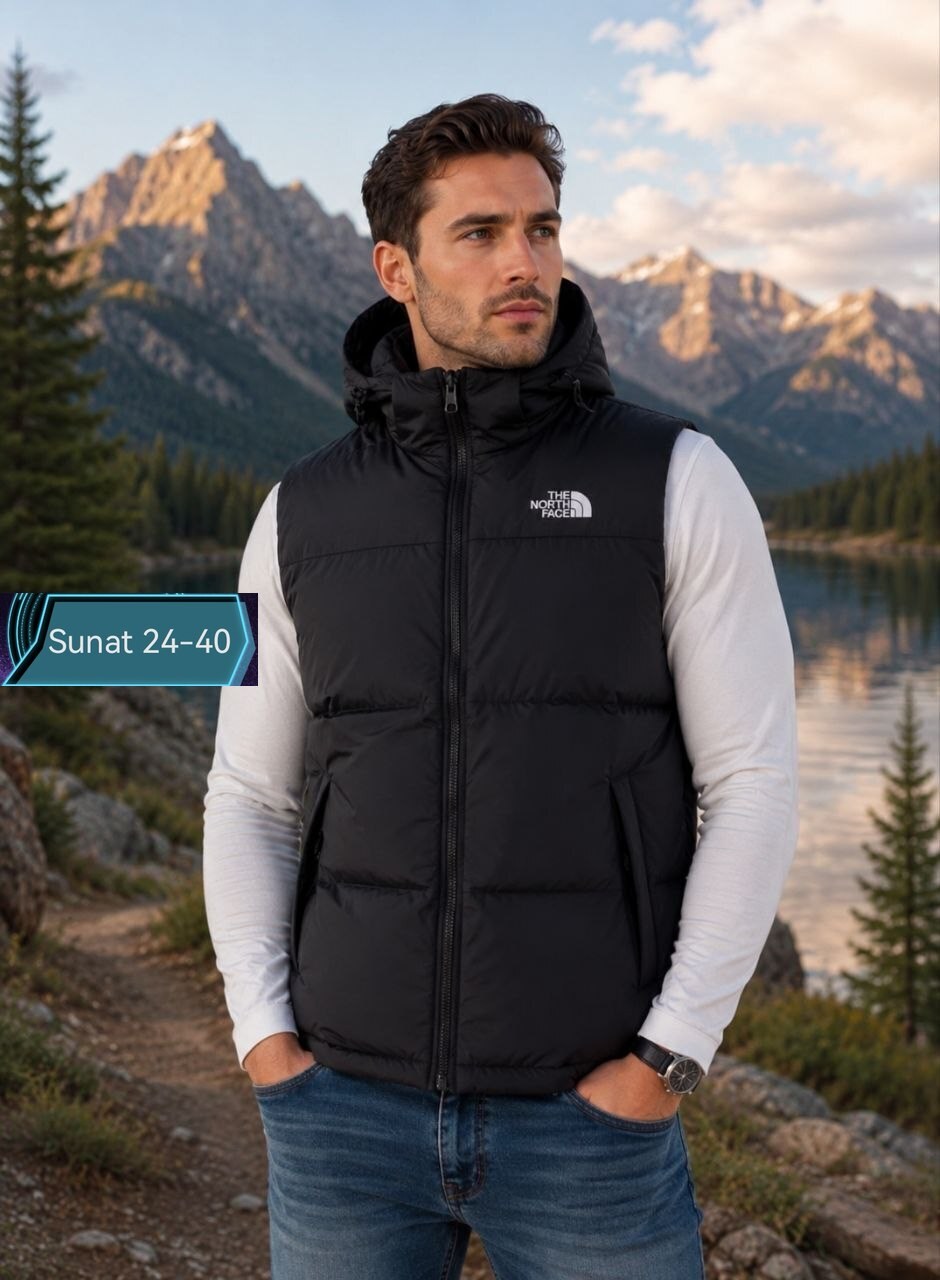 жилетки,жилеты,жилеты the north face,жилет утепленный the north face,жилет мужской
