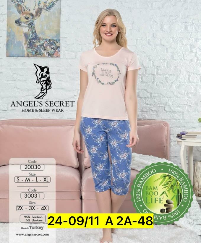 angels secret пижамы,пижама с бриджами женская турция,пижама женская с бриджами,пижама женская,bella secret пижама