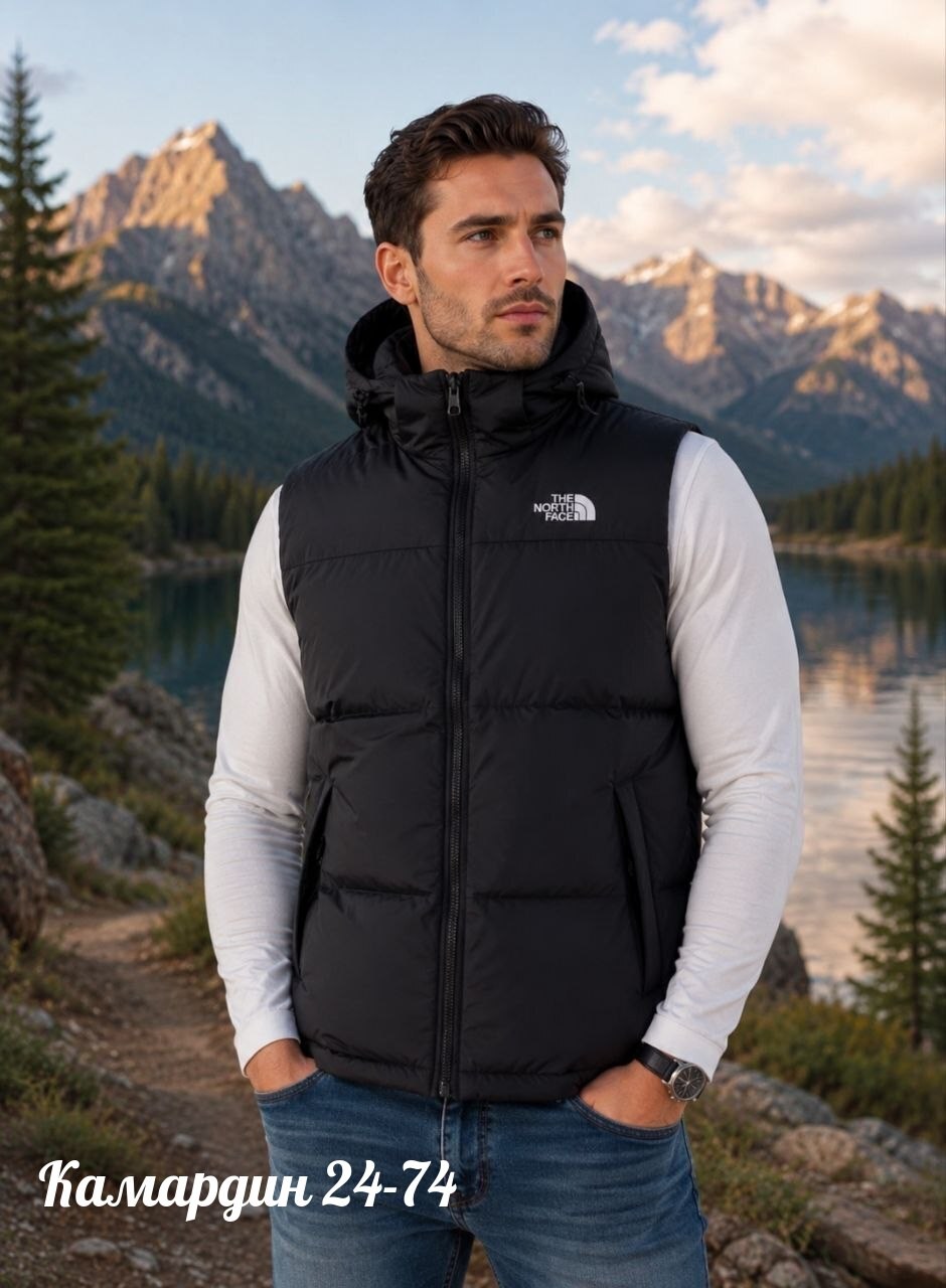 жилет утепленный the north face,жилеты the north face,мужская жилетка,жилет мужской,жилетки