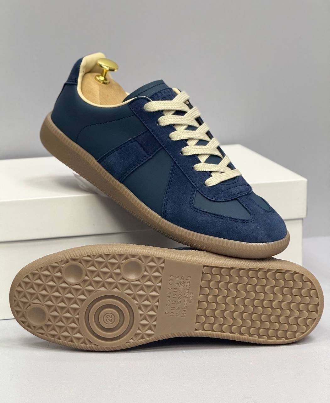 ,кроссовки maison margiela replica,maison margiela replica кеды,maison margiela replica sneakers,maison margiela replica blue