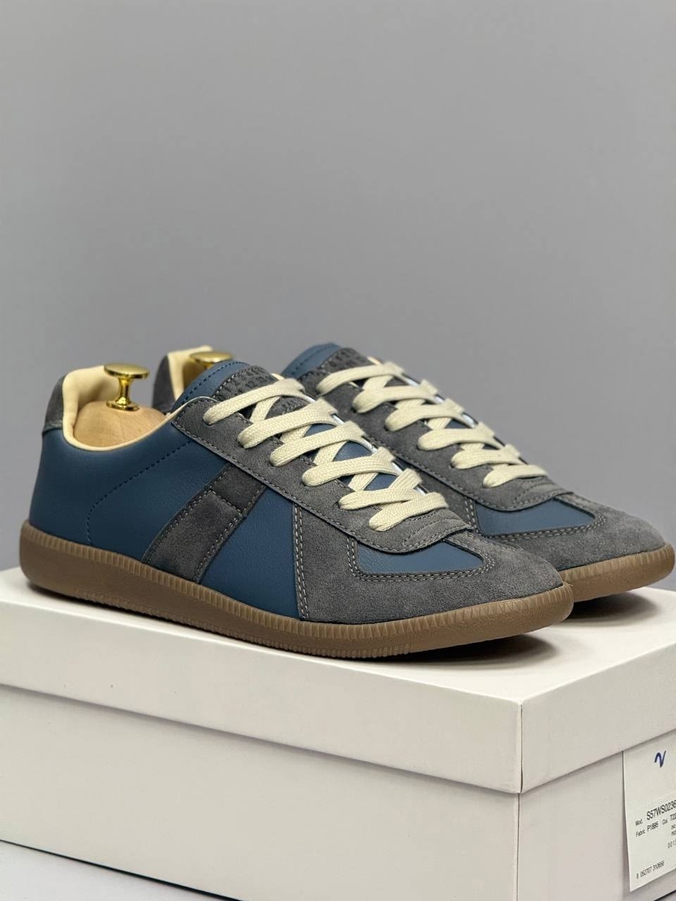 кроссовки maison margiela replica,кроссовки maison margiela,кроссовки maison margiela replica low top,синие реплики кроссовки maison margiela,maison margiela blue replica sneakers