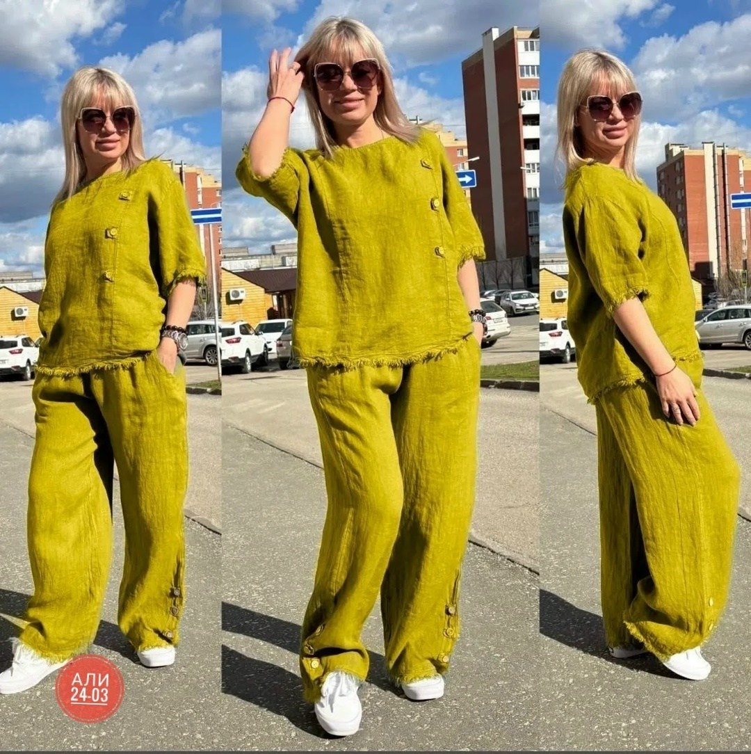 костюм брючный из льна,летние брючные костюмы,брючный костюм свободного кроя,летний брючный костюм из льна,костюм с брюками