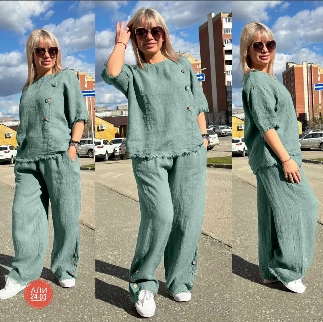 костюм брючный из льна,летние брючные костюмы,брючный костюм свободного кроя,летний брючный костюм из льна,костюм с брюками