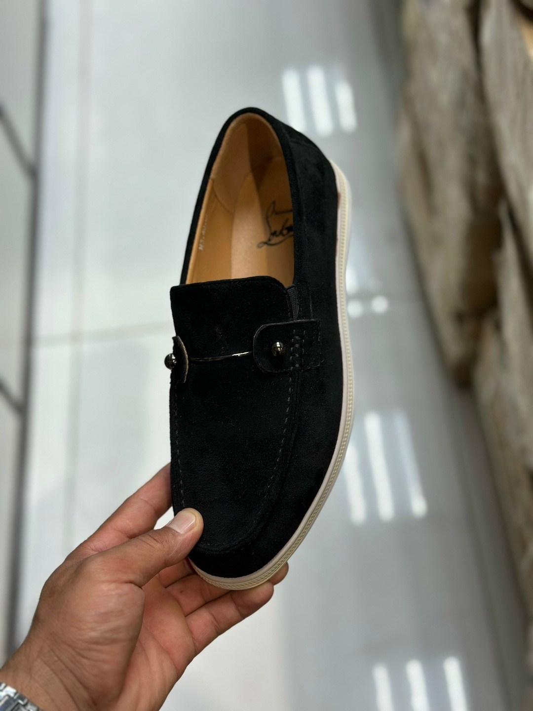 ,лоферы loro piana,лоферы мужские,замшевые лоферы,синие лоферы