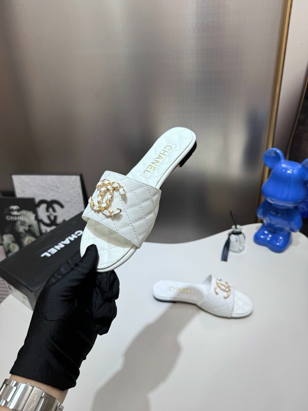 шлепанцы chanel,тапочки женские chanel,тапочки chanel,шлепки шанель,шлёпки женские шанель