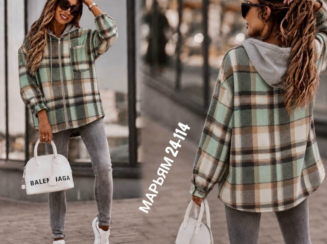 рубашка оверсайз теплая в клетку удлиненная amy store,рубашка с капюшоном,рубашка женская,рубашка женская в клетку,рубашка в клетку