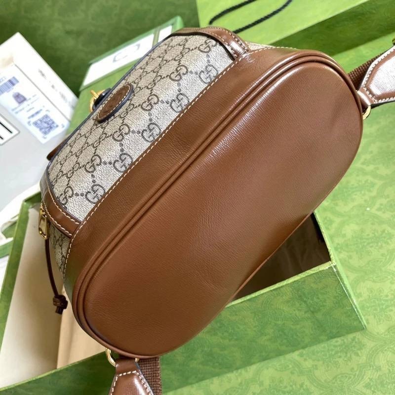 gucci женский рюкзаки,рюкзак gucci,рюкзак gucci a123176 28/26/13 см коричнево-бежевый,бежево-коричневый ретро-рюкзак gg supreme gucci,рюкзак гуччи реплика