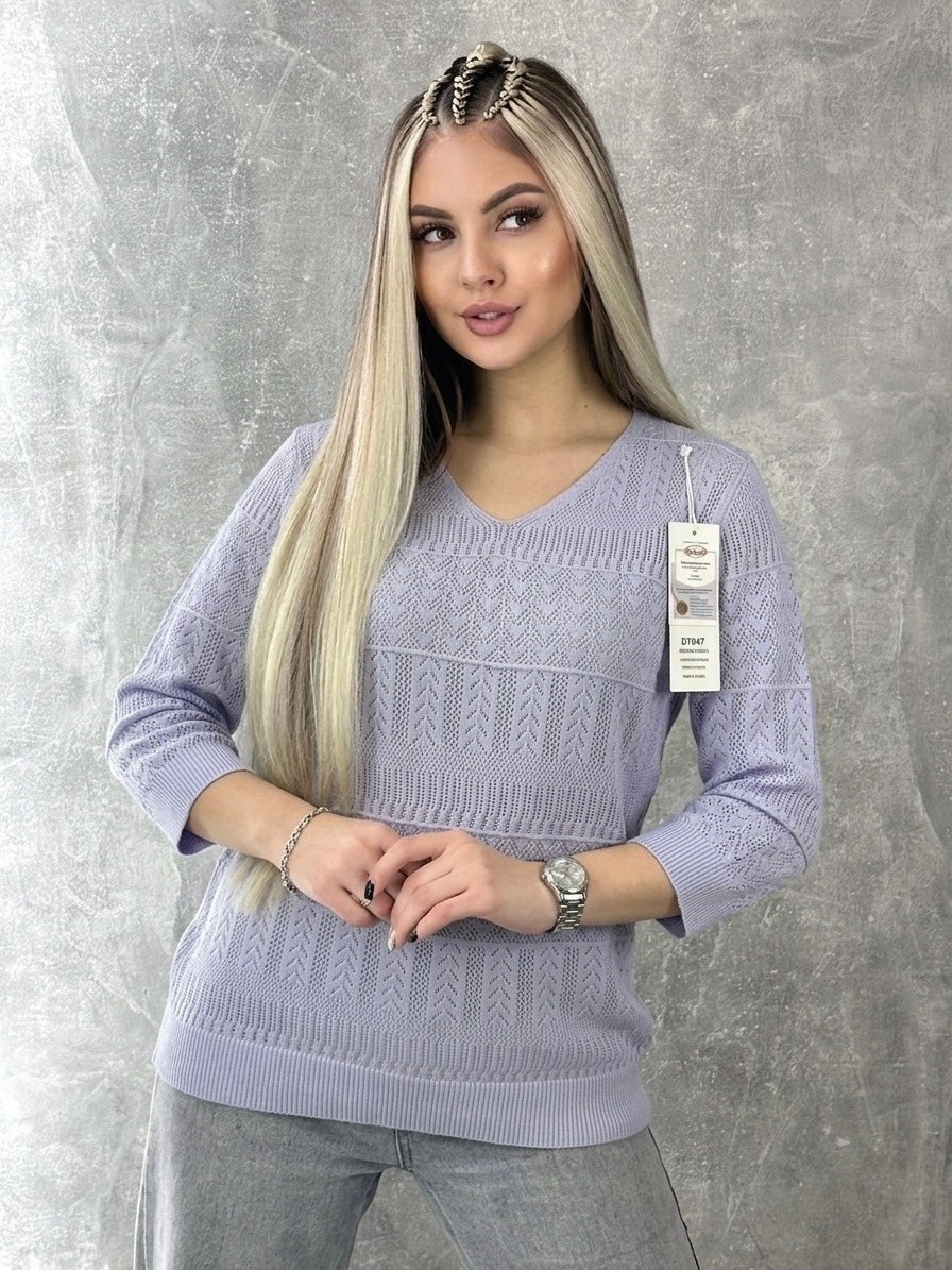 кофта нарядная с ажурным рукавом yixuan 208539920,женская кофта,кофта с ажурными буфами,кофта с люрексом,красивая кофта