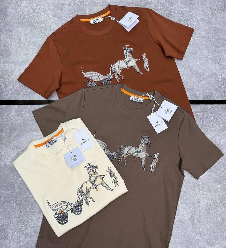 футболка hermes,футболки для мужчин,футболка мужская,базовая футболка