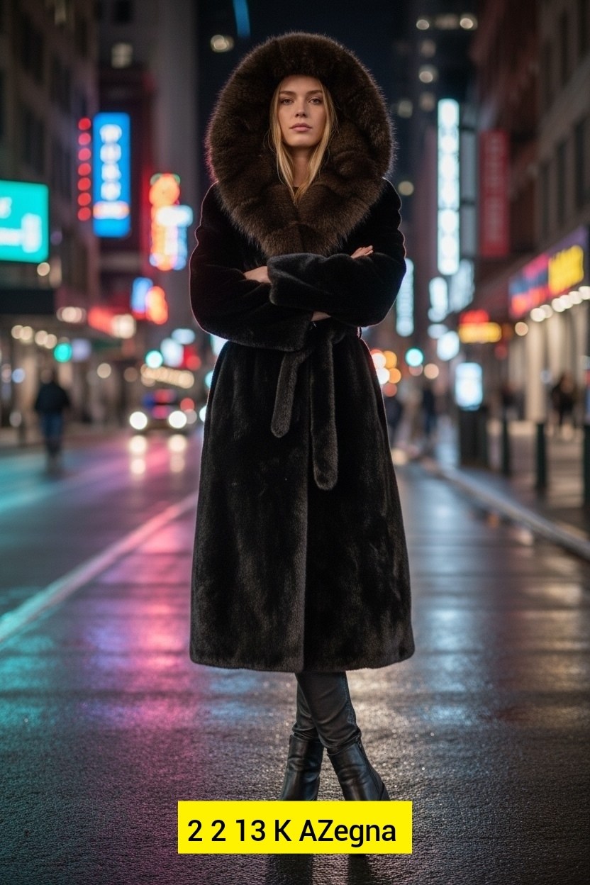 норковая шуба blackglama,норковая шуба,женская шуба,длинная норковая шуба,норковая шуба с капюшоном