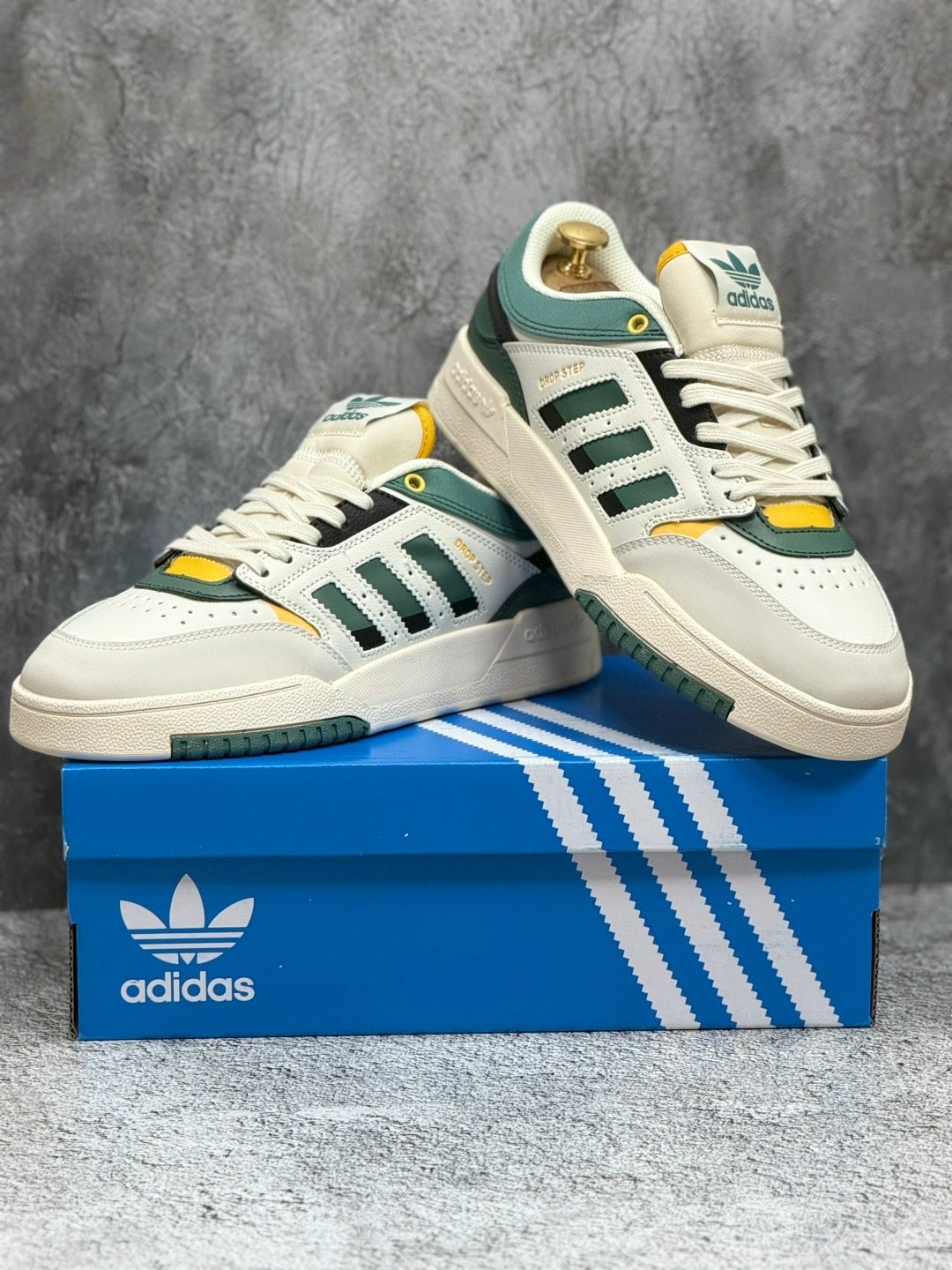 кроссовки adidas,кроссовки adidas originals drop step low chalk white tech emerald,кроссовки adidas drop step,adidas originals drop step low,кроссовки adidas original drop step low