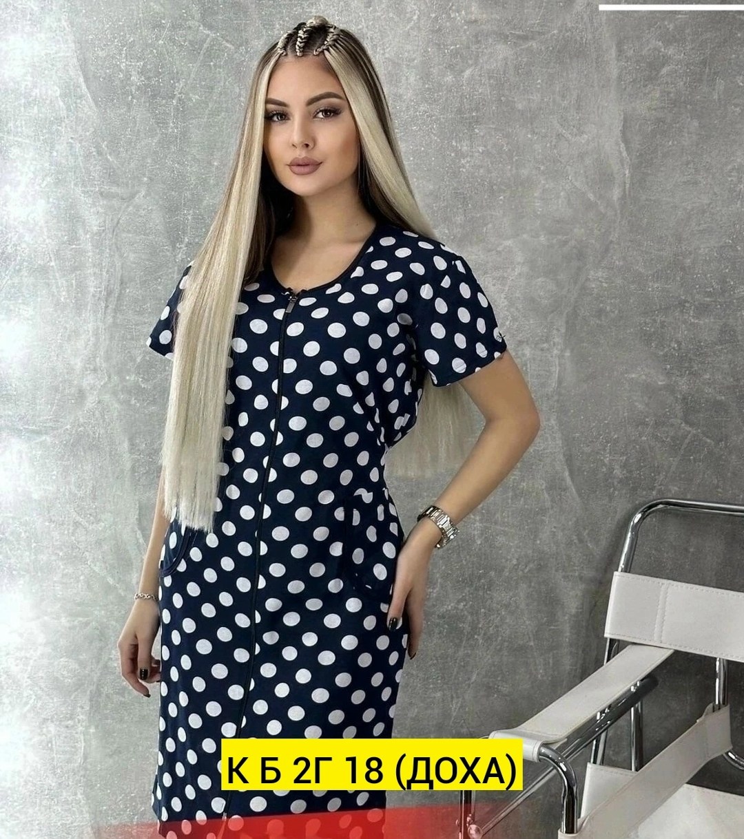 халат женский,домашнее платье туника,платья женская,ln family платье в горошек,платье туника женская