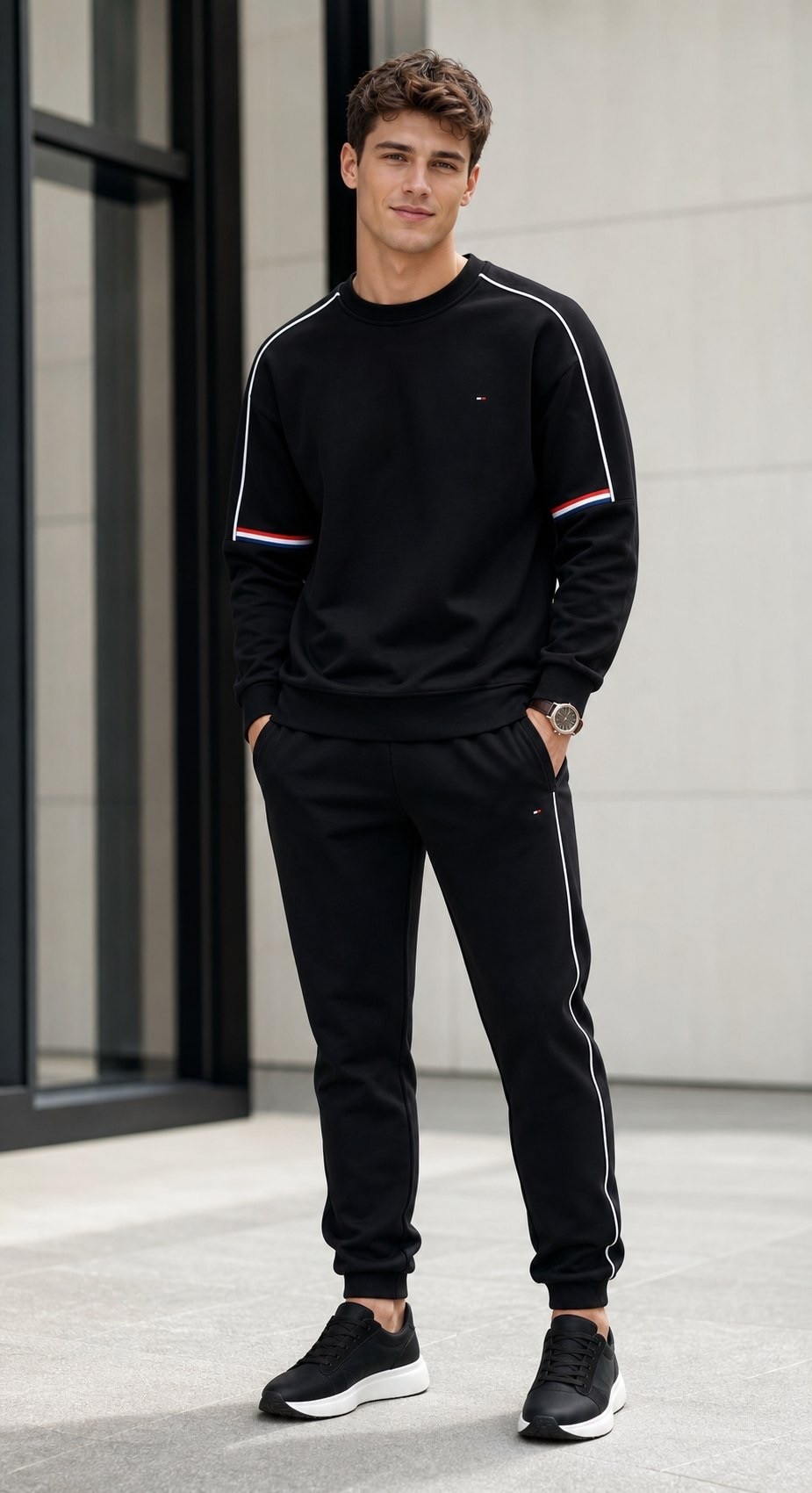 свитшот томми хилфигер черный,tommy hilfiger tommy hilfiger,мужские свитшоты,свитшот мужской tommy hilfiger,томми хилфигер свитер черный