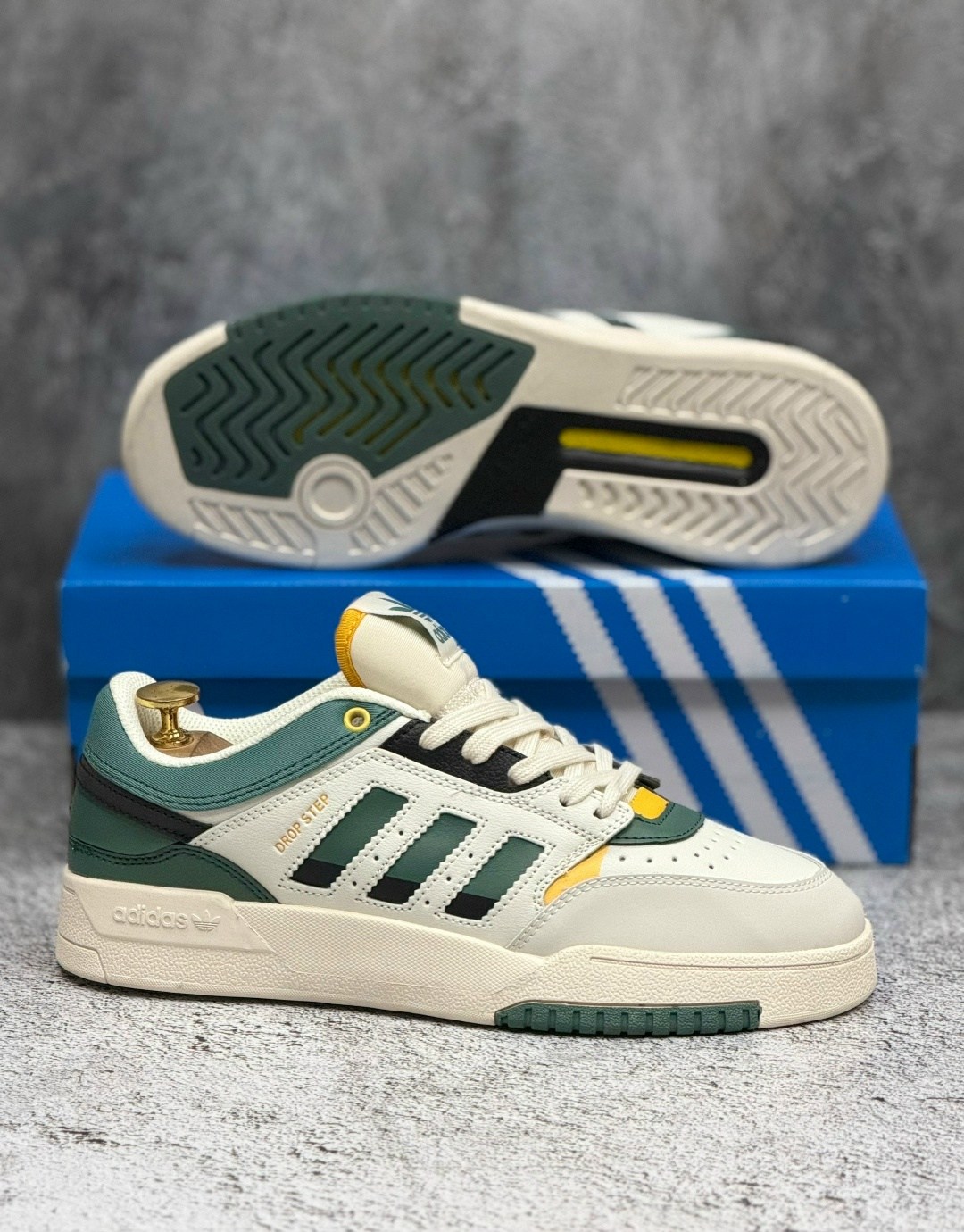 кроссовки adidas,кроссовки adidas originals drop step low chalk white tech emerald,кроссовки adidas drop step,adidas originals drop step low,кроссовки adidas original drop step low