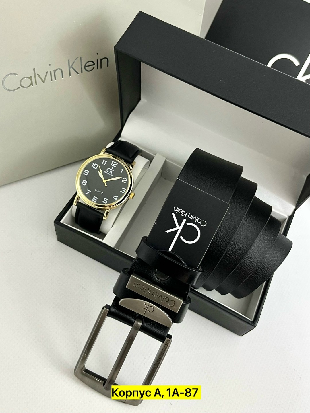 подарочный набор calvin klein,ремень для мужчин кожа,calvin klein набор часы и ремень,calvin klein мужской ремень,часы для мужчин