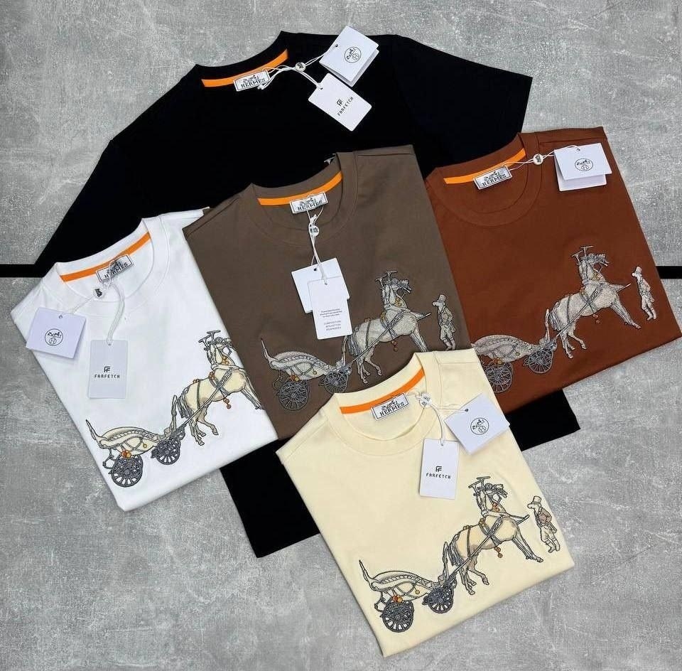 футболка hermes,футболки для мужчин,футболка мужская,базовая футболка
