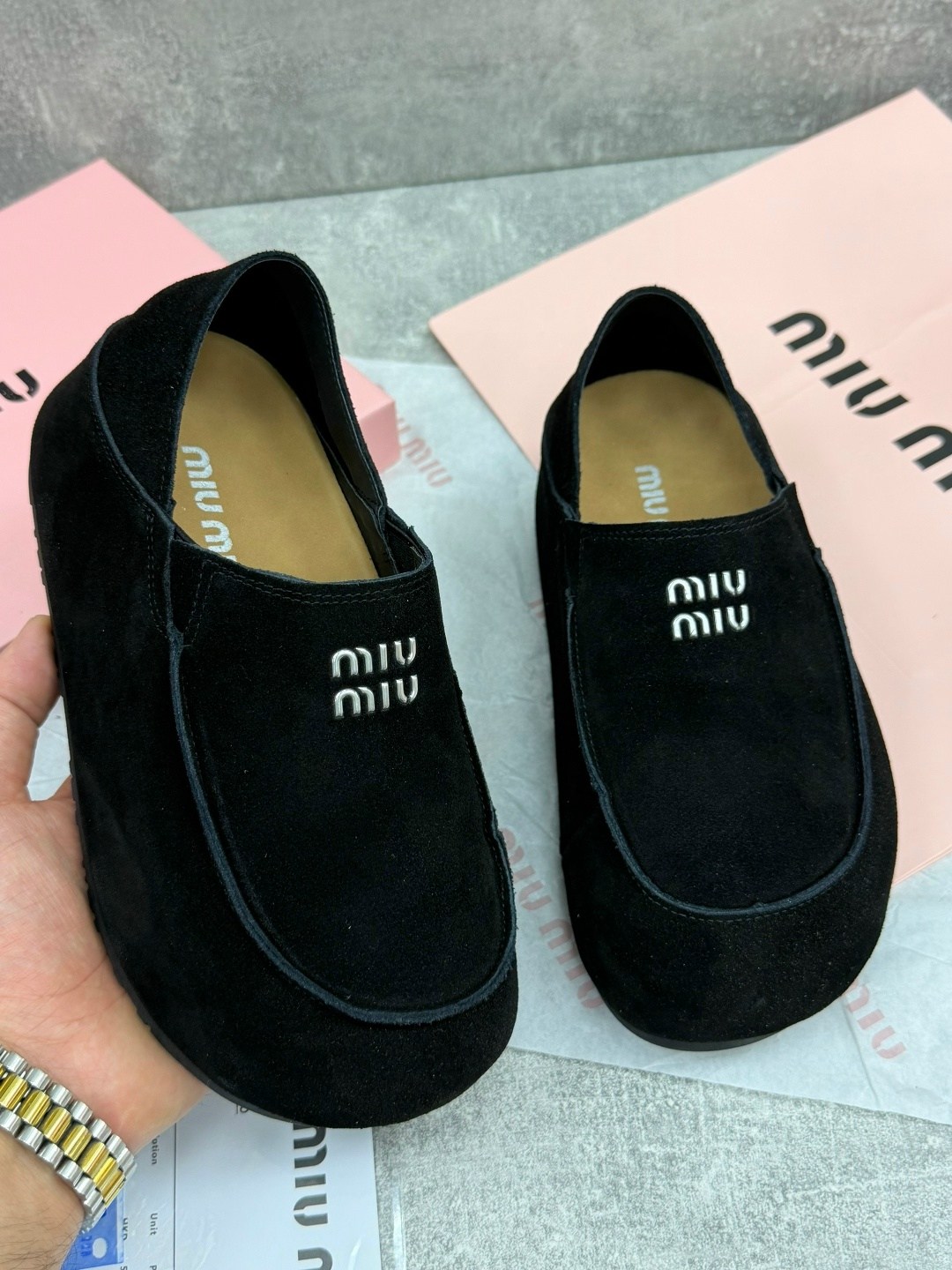 мюли miu miu,,miu miu ,лоферы miu miu, женская