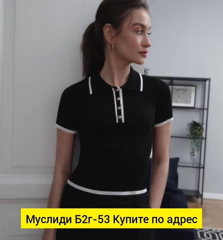 женский трикотажный пуловер,,поло женская,блузка поло,трикотаж