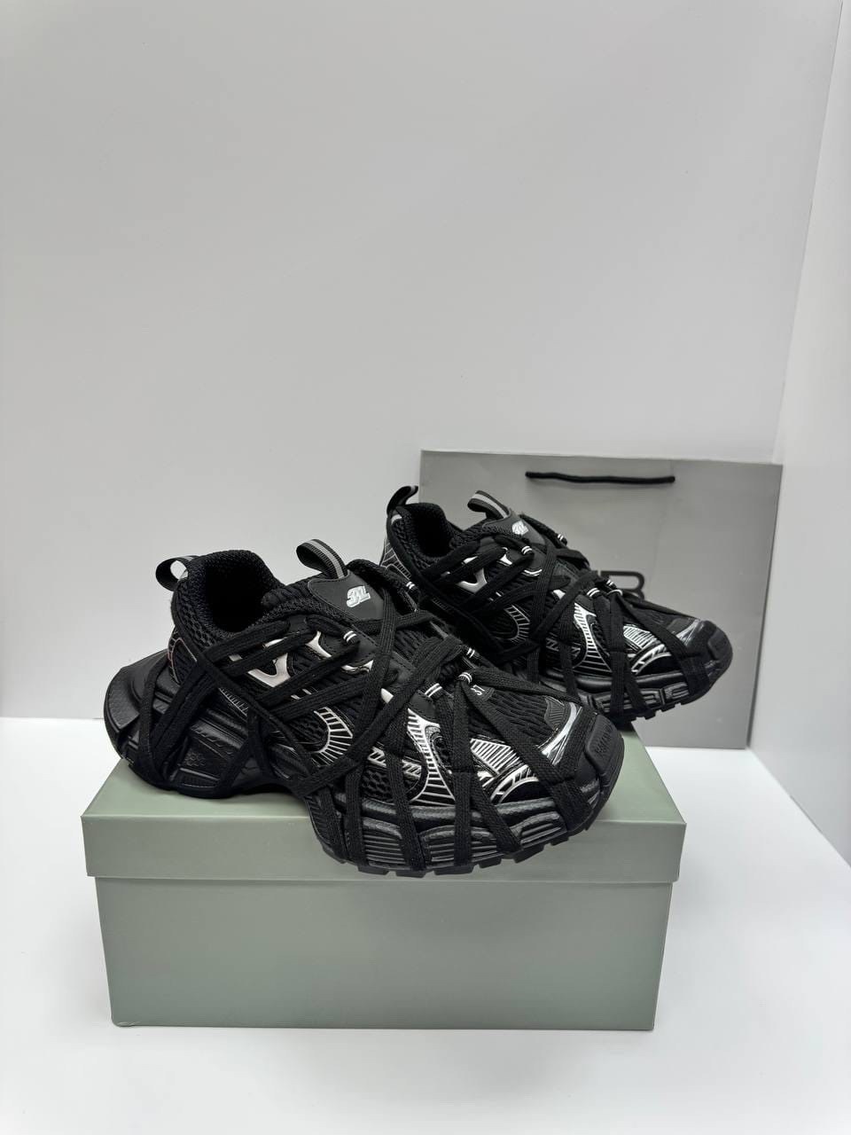 кроссовки женские balenciaga,,кроссовки balenciaga 3xl extreme lace массивные на шнуровке,женские кроссовки,кроссовки balenciaga