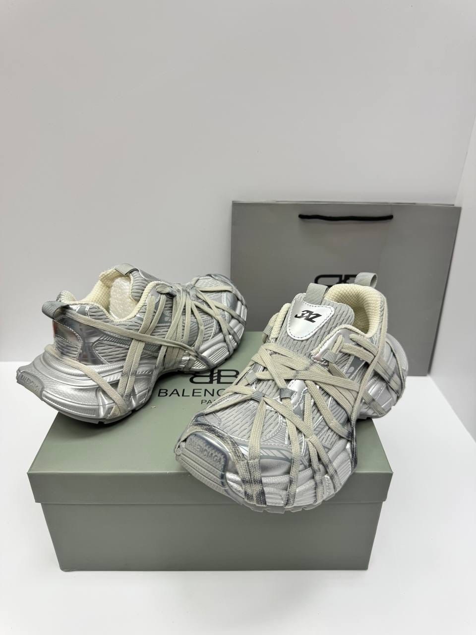 кроссовки женские balenciaga,,кроссовки balenciaga 3xl extreme lace массивные на шнуровке,женские кроссовки,кроссовки balenciaga